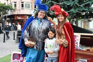 Desangelada clausura de la campaña de recogida juguetes en Telde (Foto Antonio Alí y TA)